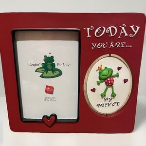 Russ Berrie Leaping For Love Prince Or Toad Picture #29413 Size 4" x 6"